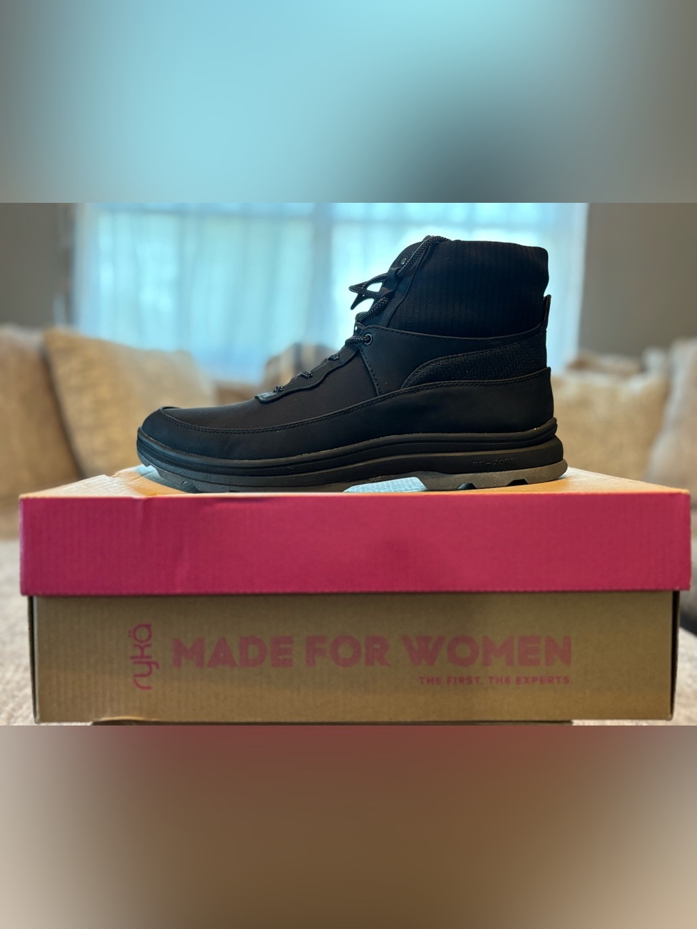 Ryka Brae 2 Water Resistant Winter Boots Black Women’s Size 12M